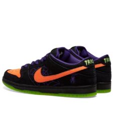 Nike SB Dunk Low Night of Mischief черные с оранжевым кожа-нубук мужские (40-44)